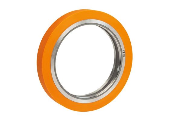 کیفیت  Rewinder Rubber Bonded Spacers Corrosion Resistant کارخانه