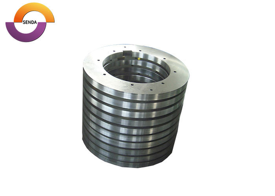 تیغه های فلزی کربید زمین CNC دقیق شکل گرد HRC45-65 سختی برای برش چرخشی