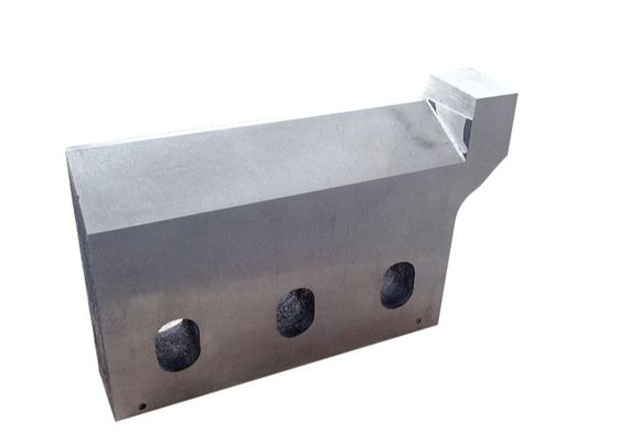 سختی تیغه برش پرواز صنعتی 54 تیغه برش میله ای فولادی 256x100x28mm