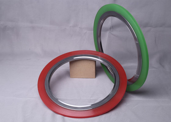 اسپیسرهای لاستیکی گرد پلی اورتان Slitter Cuters Bonded Stripper Rings