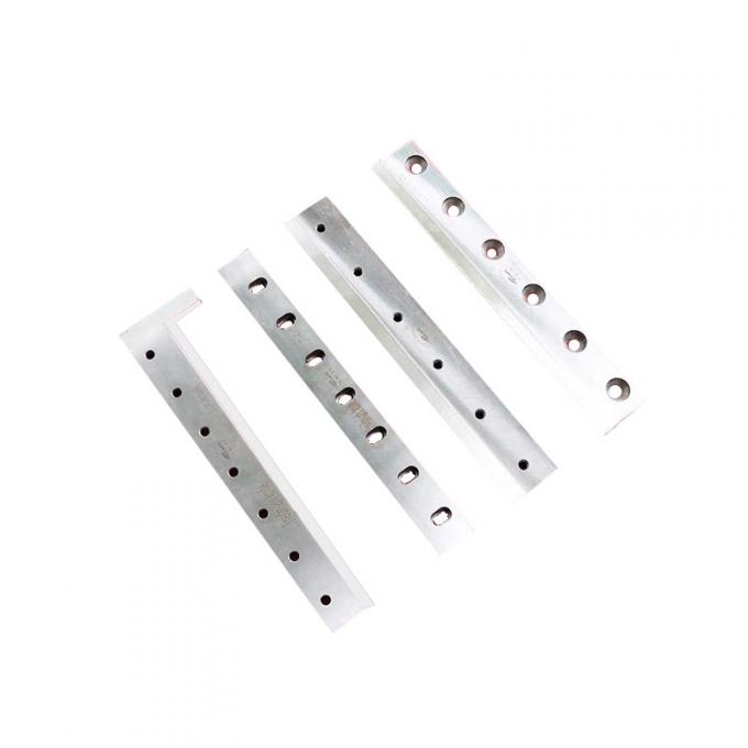 صنعت OEM سوراخ کردن مستقیم استیل وولفستم برگهای سرد فلز تراشیدن گلیوتین ماشین برش کاغذ تیغه 0