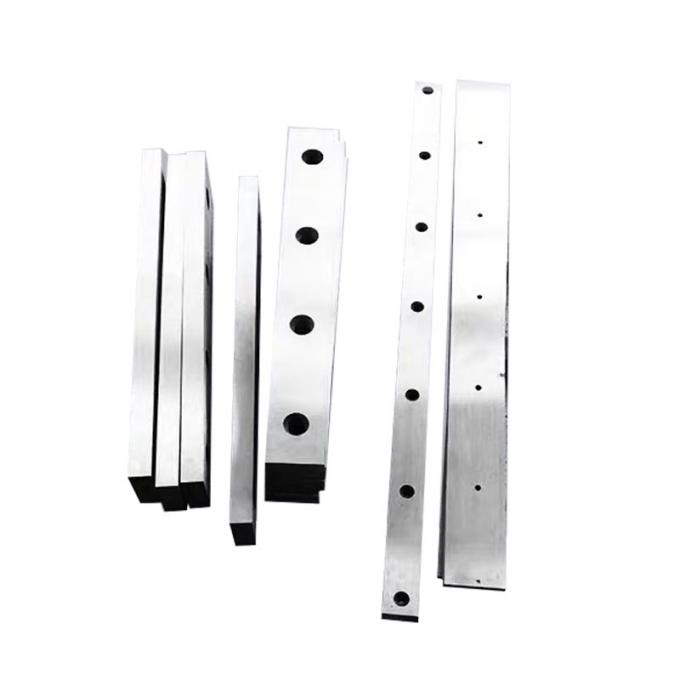 صنعت OEM سوراخ کردن مستقیم استیل وولفستم برگهای سرد فلز تراشیدن گلیوتین ماشین برش کاغذ تیغه 1