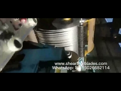 فرآیند دستگاه ورق فولادی برش دوار چرخشی فلزی